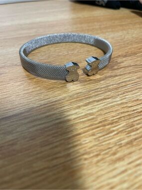 TOUS Cuff Bracelet with Heart Accents